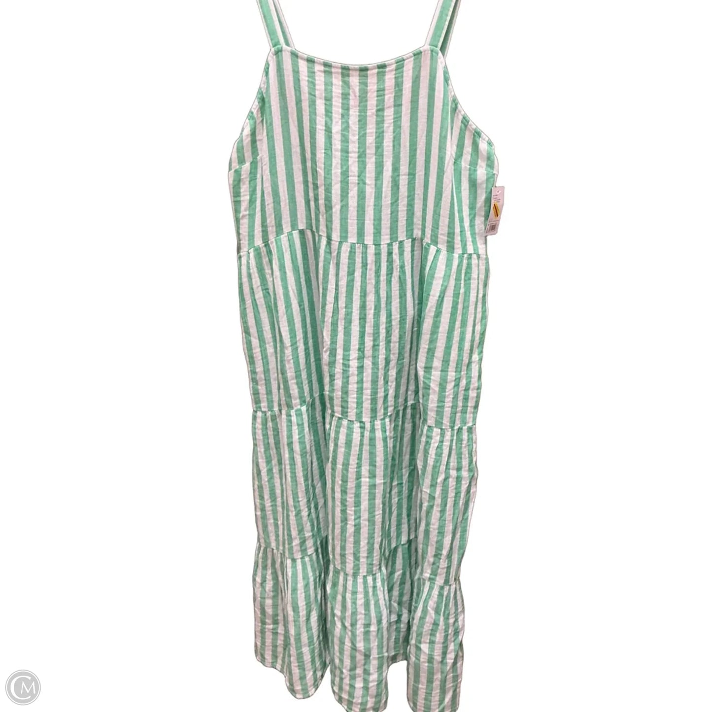 Dress Casual Maxi By Sonoma In Striped Pattern, Size: 1x
