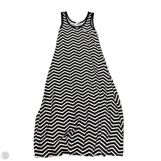 Dress Casual Maxi By Calvin Klein In Striped Pattern, Size: Xl