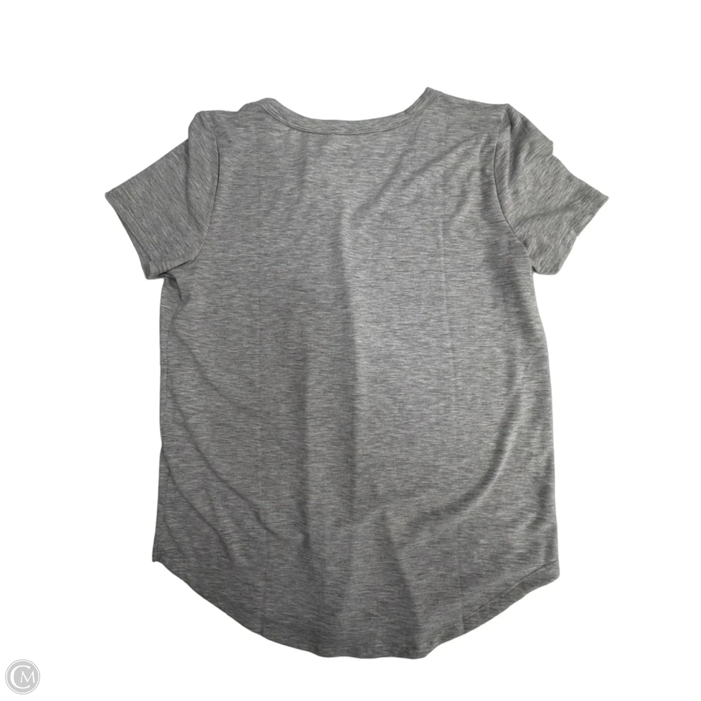 Top Short Sleeve Basic By So In Grey, Size: M