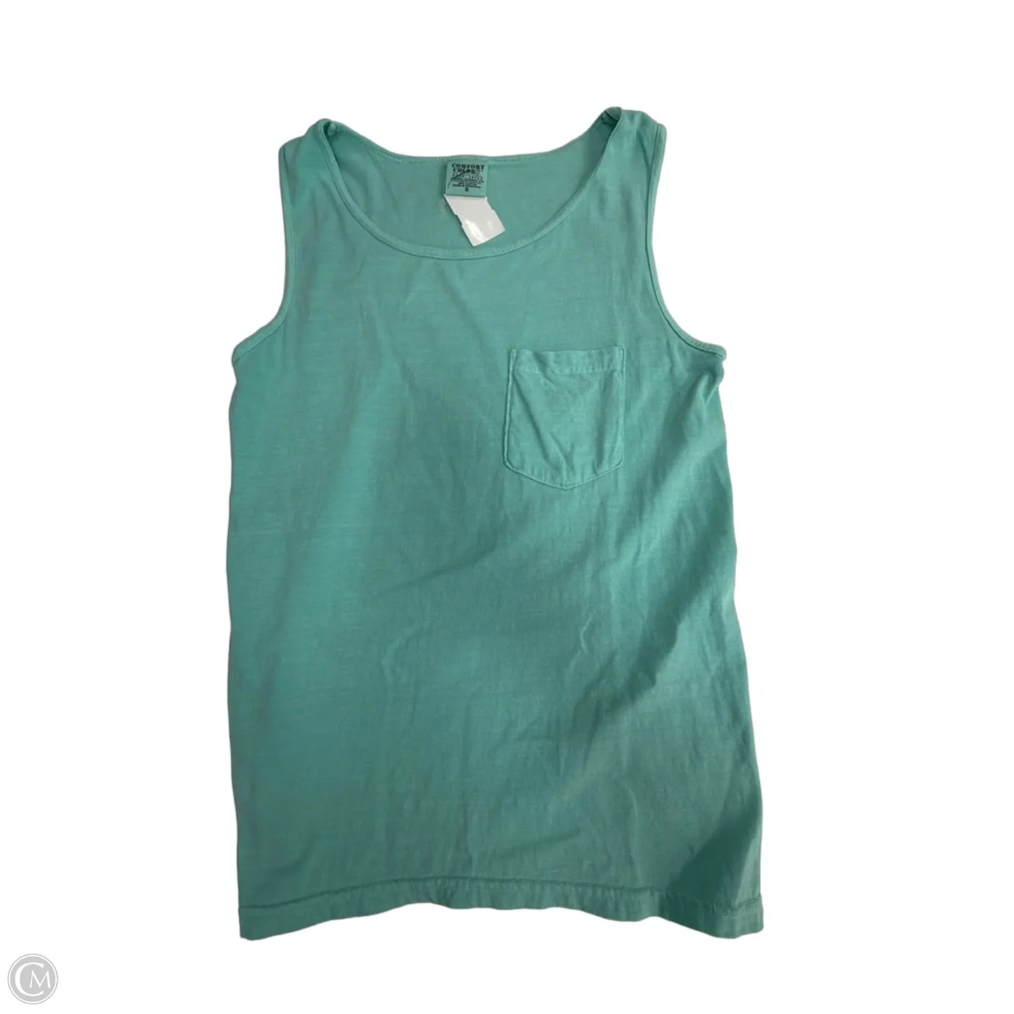 Top Sleeveless By Comfort Colors In Blue, Size: S