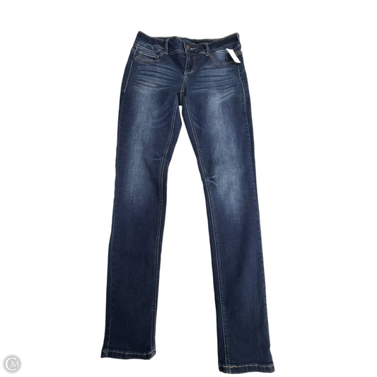 Jeans Skinny By Maurices In Blue Denim, Size: 8