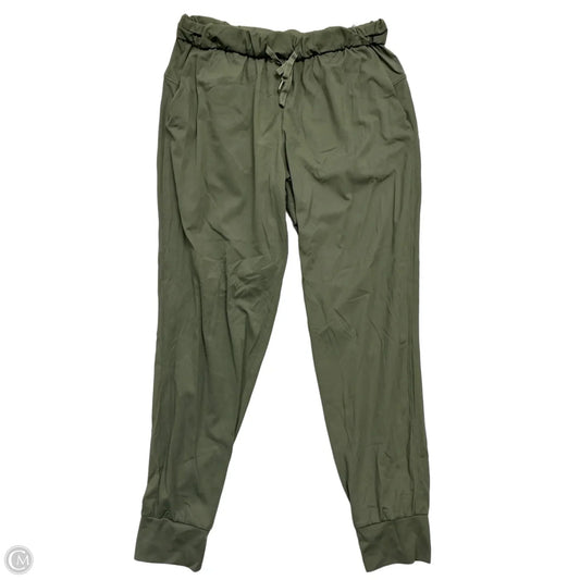 Athletic Pants By Clothes Mentor In Green, Size: L