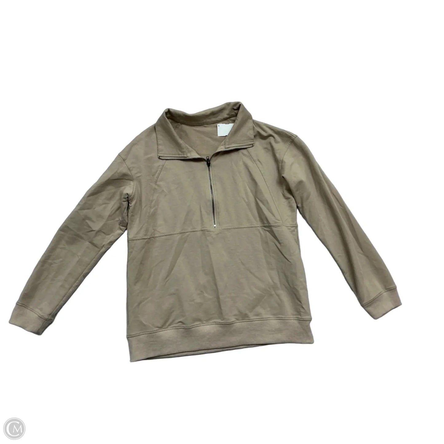 Top Long Sleeve By Clothes Mentor In Brown, Size: L