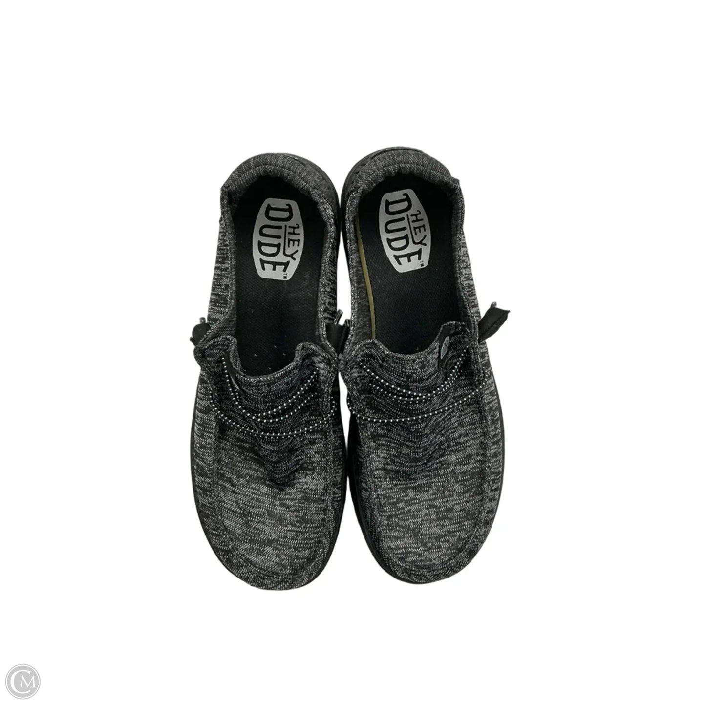 Shoes Flats By Hey Dude In Black, Size: 8