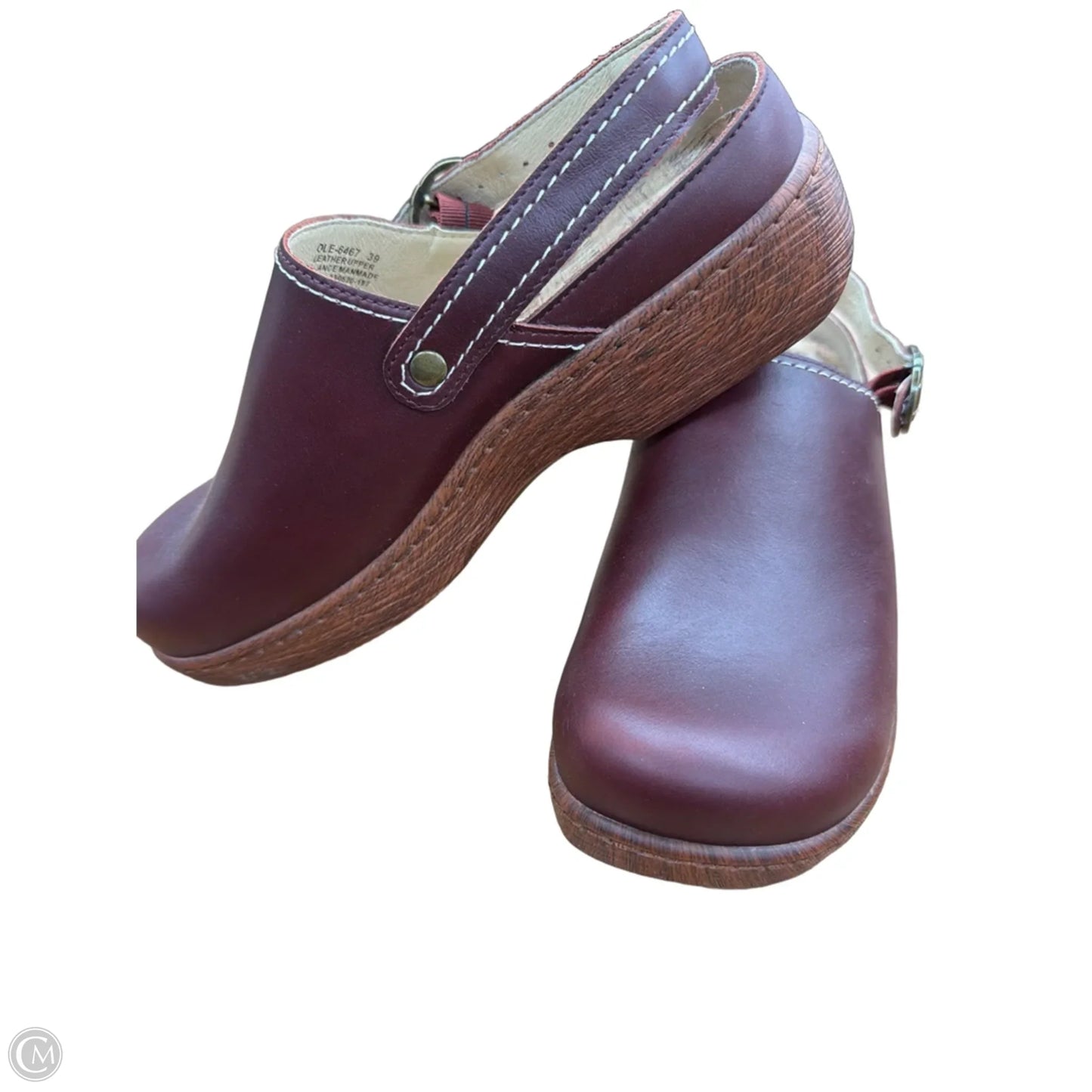 Shoes Heels Platform By Alegria In Maroon, Size: 8