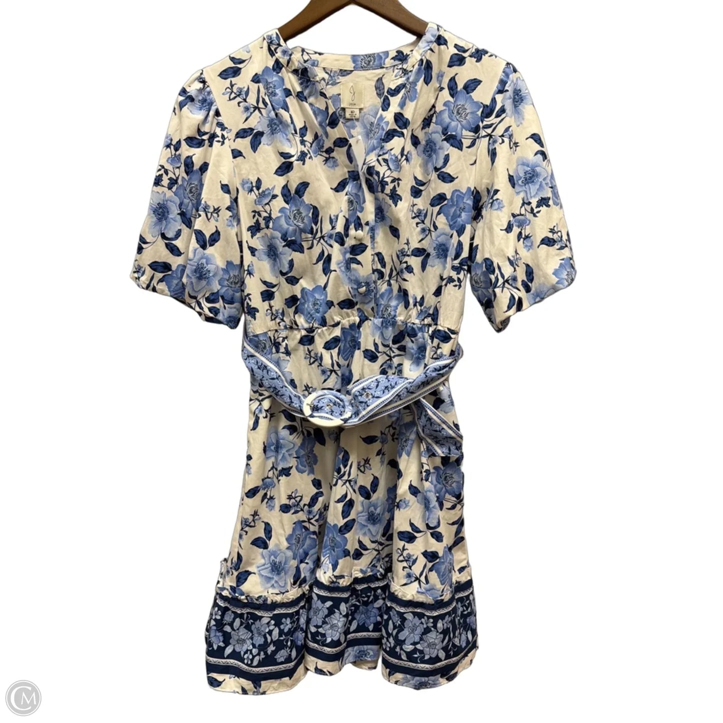 Dress Casual Midi By Joie In Floral Print, Size: M