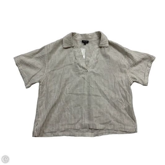 Top Short Sleeve By Splendid In Striped Pattern, Size: S