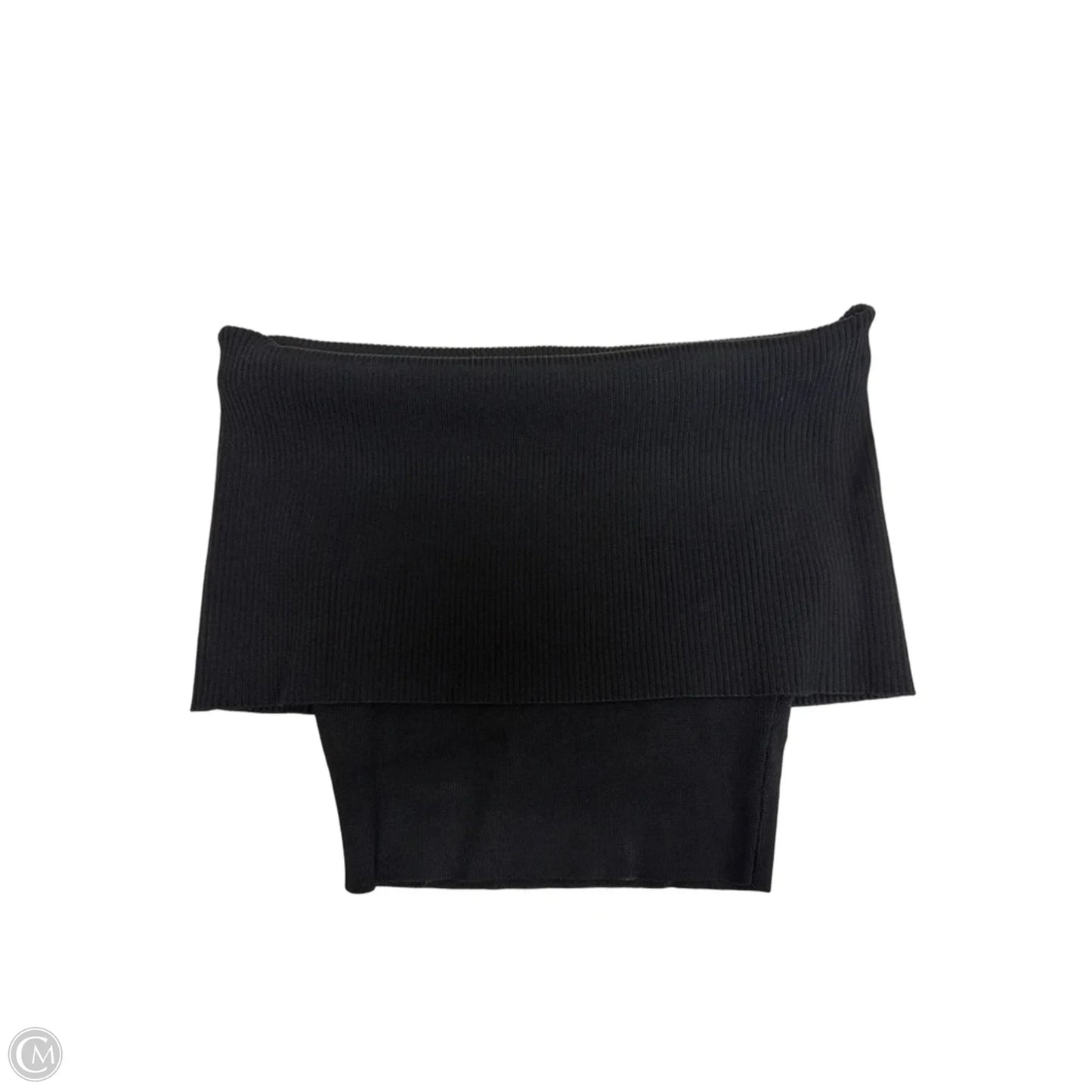 Top Short Sleeve By Good American In Black, Size: L