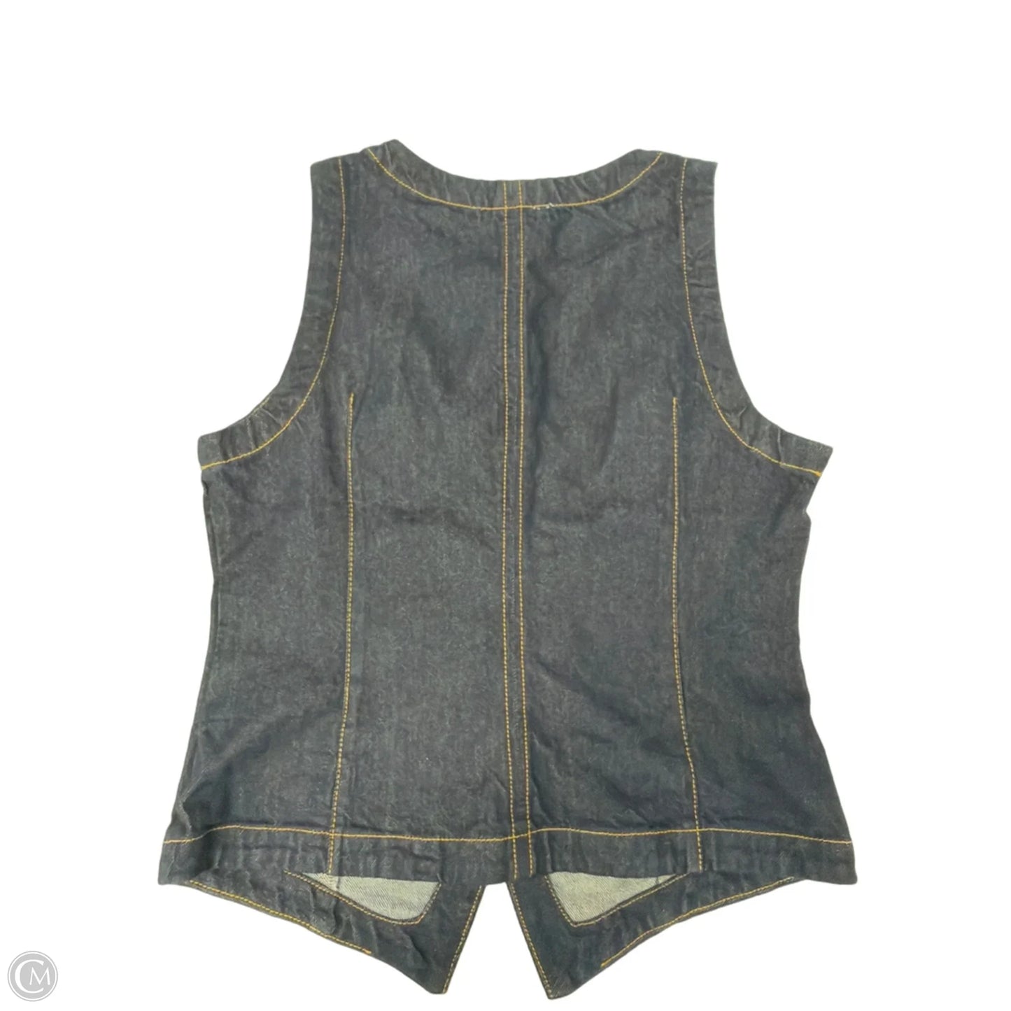 Vest Other By Antonio Melani In Blue Denim, Size: Xl