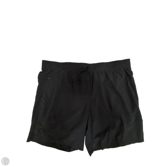 Athletic Shorts By Athletic Works In Black, Size: 2x
