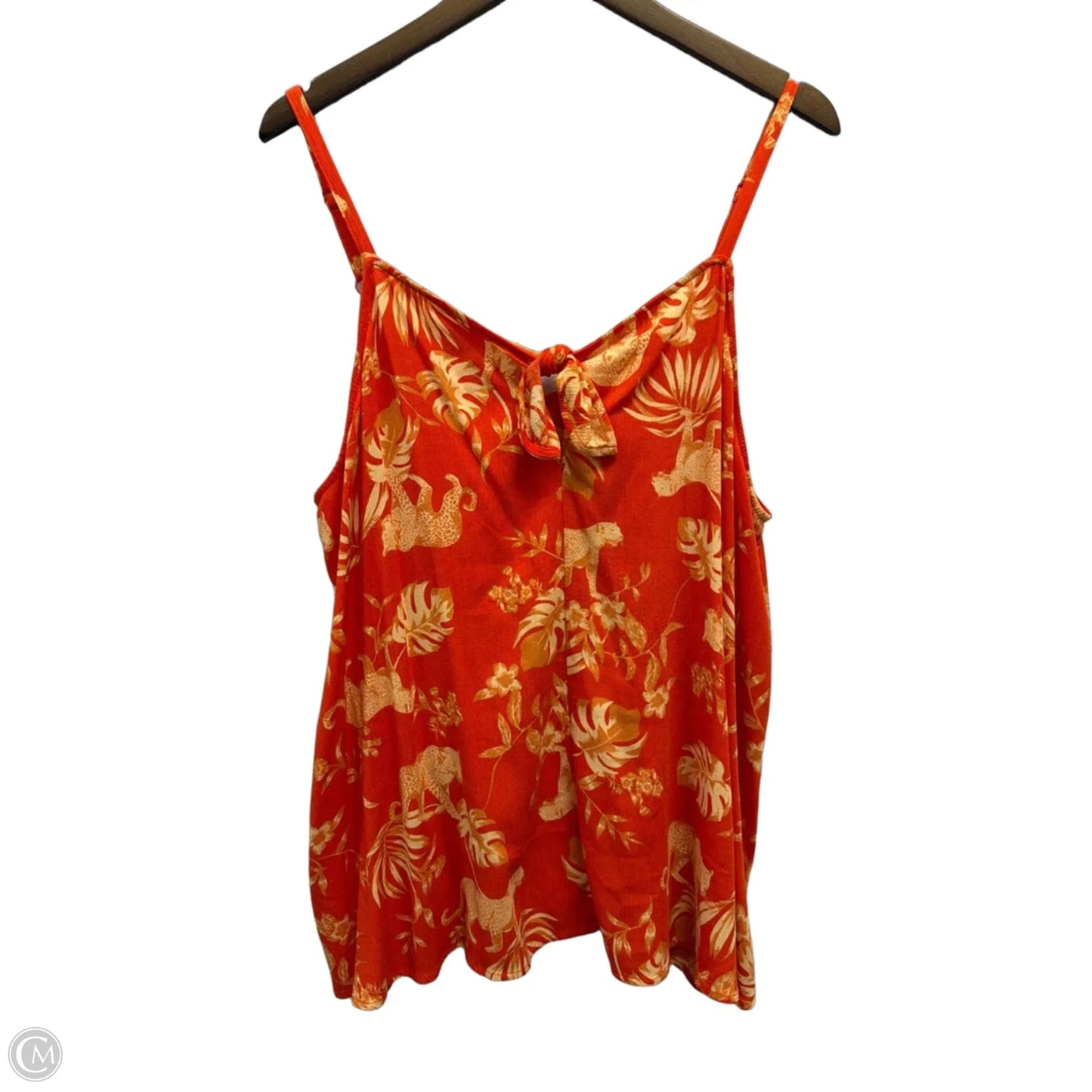 Tank Top By Torrid In Tropical Print, Size: 2x