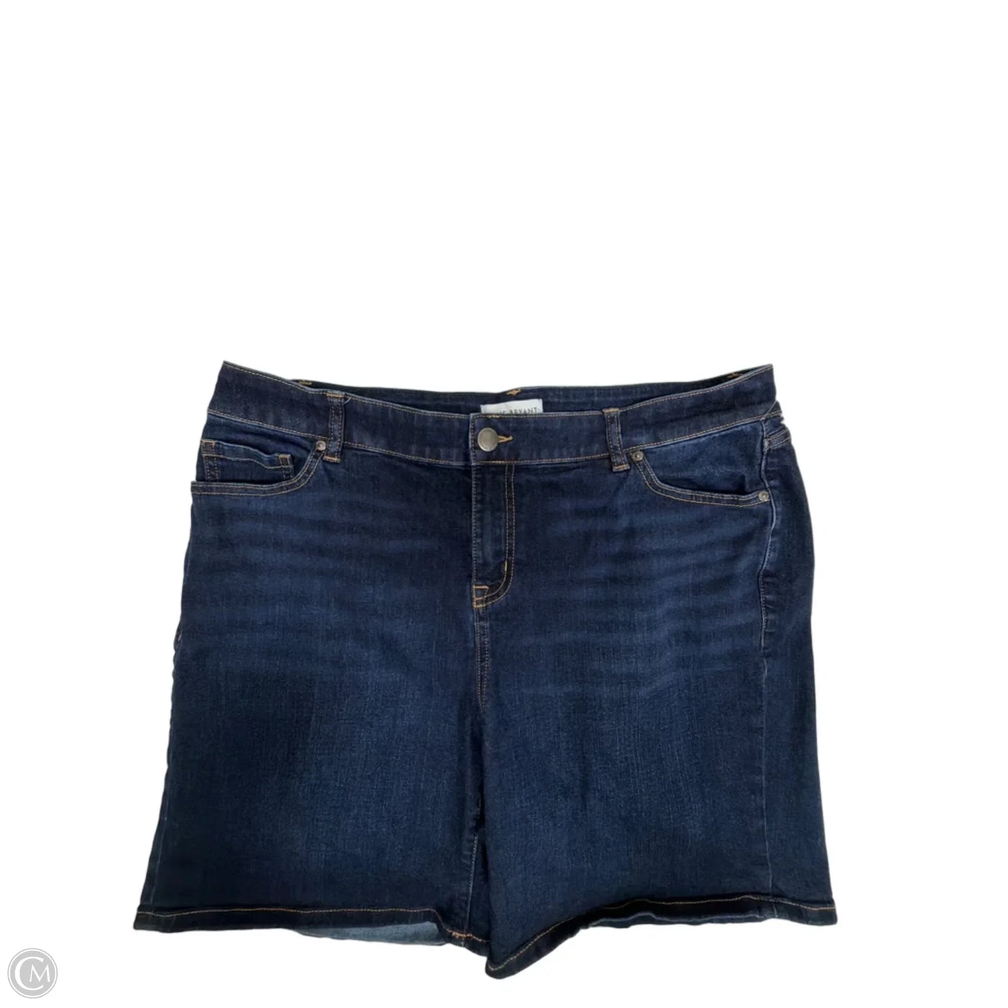 Shorts By Lane Bryant In Blue Denim, Size: 16