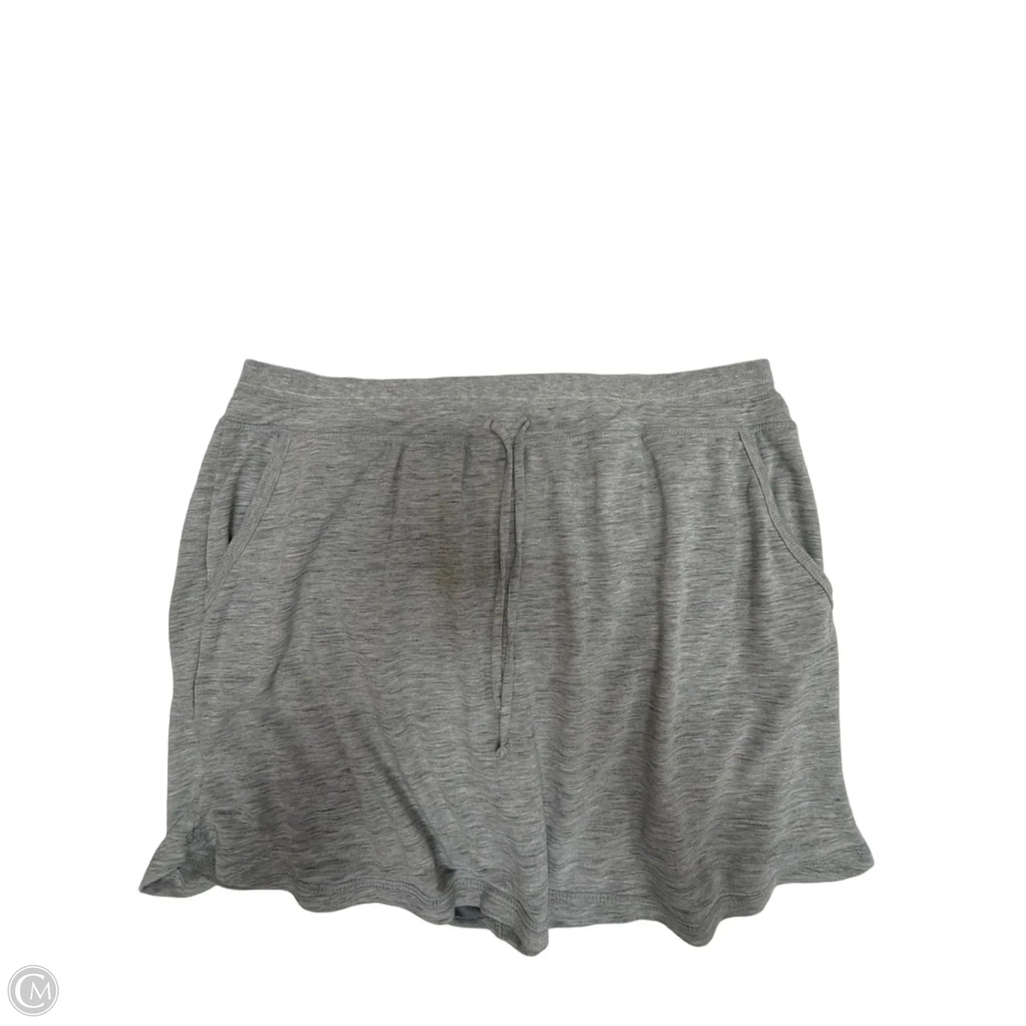 Athletic Skort By Rbx In Grey, Size: 2x