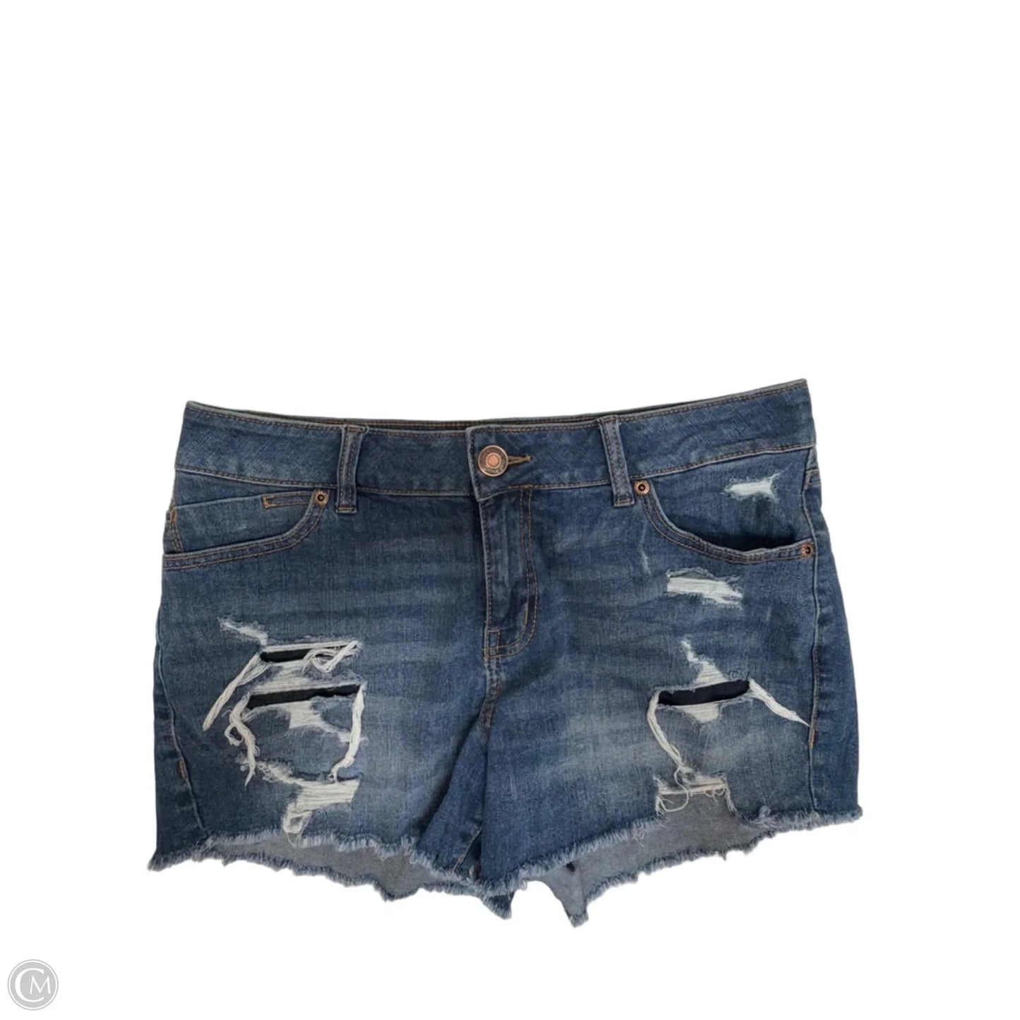Shorts By Maurices In Blue Denim, Size: 10