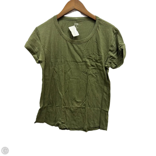 Top Short Sleeve Basic By Ana In Green, Size: M