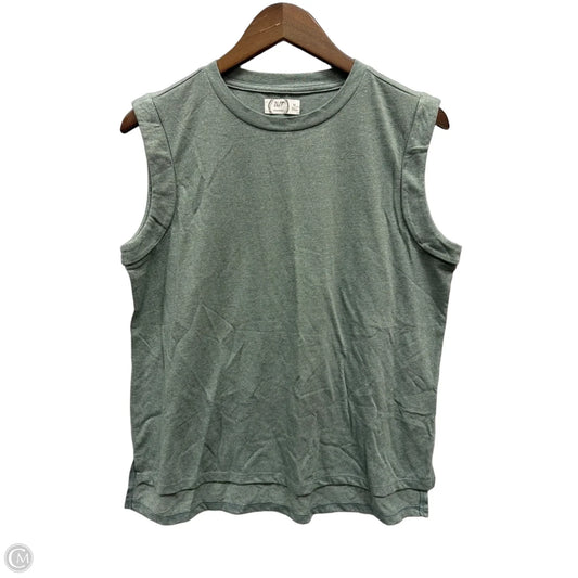 Top Sleeveless By Maurices In Green, Size: M