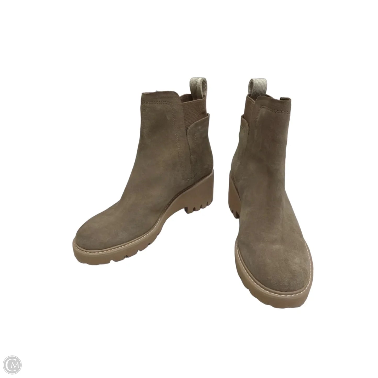 Boots Ankle Heels By Dolce Vita In Brown, Size: 7.5