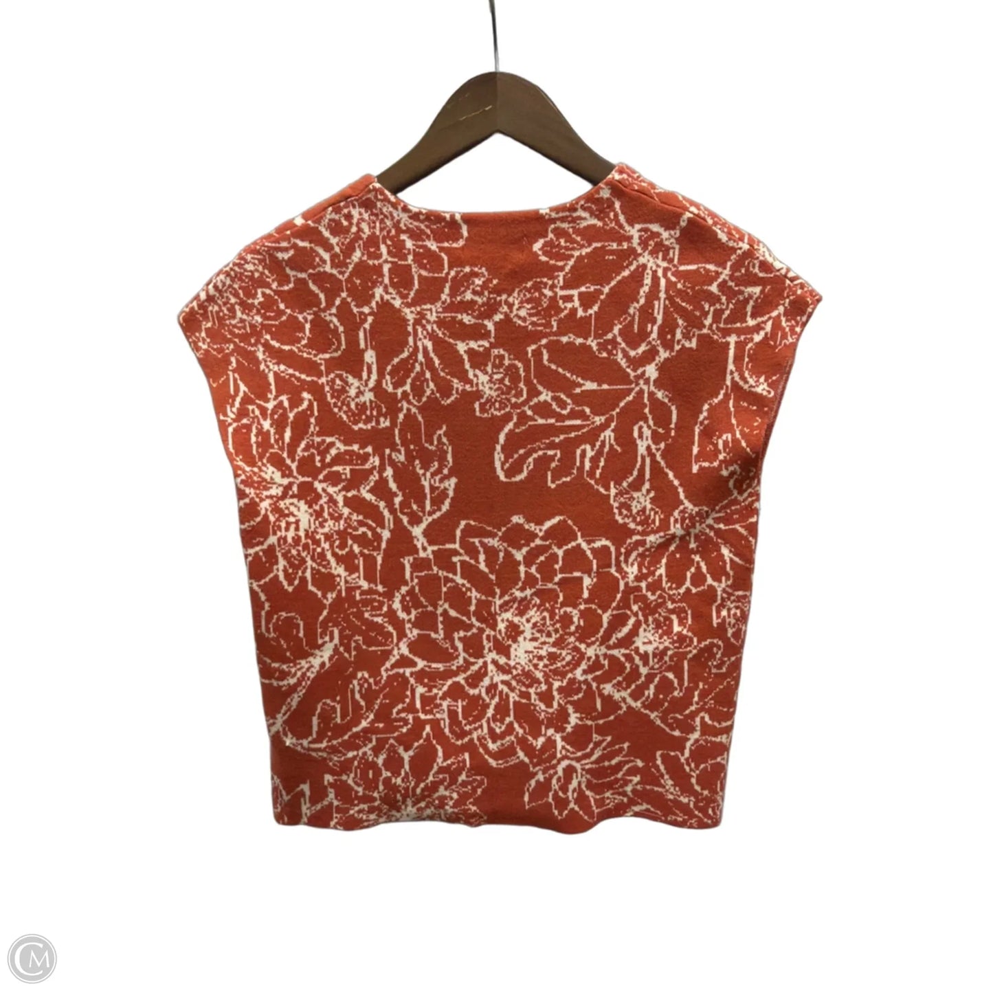 Top Short Sleeve By Cynthia Rowley In Orange, Size: Xs