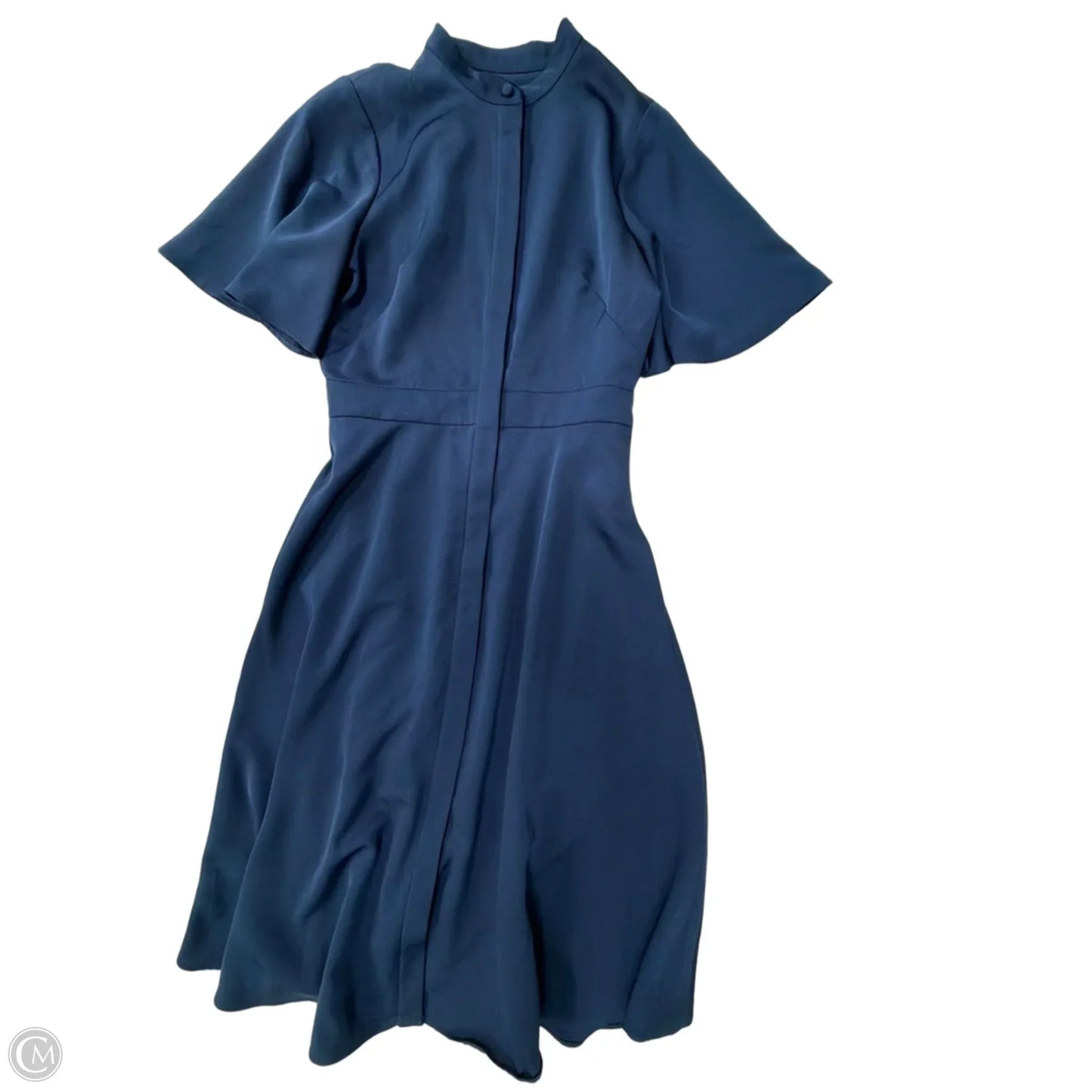 Dress Casual Midi By Maggy London In Navy, Size: Xs