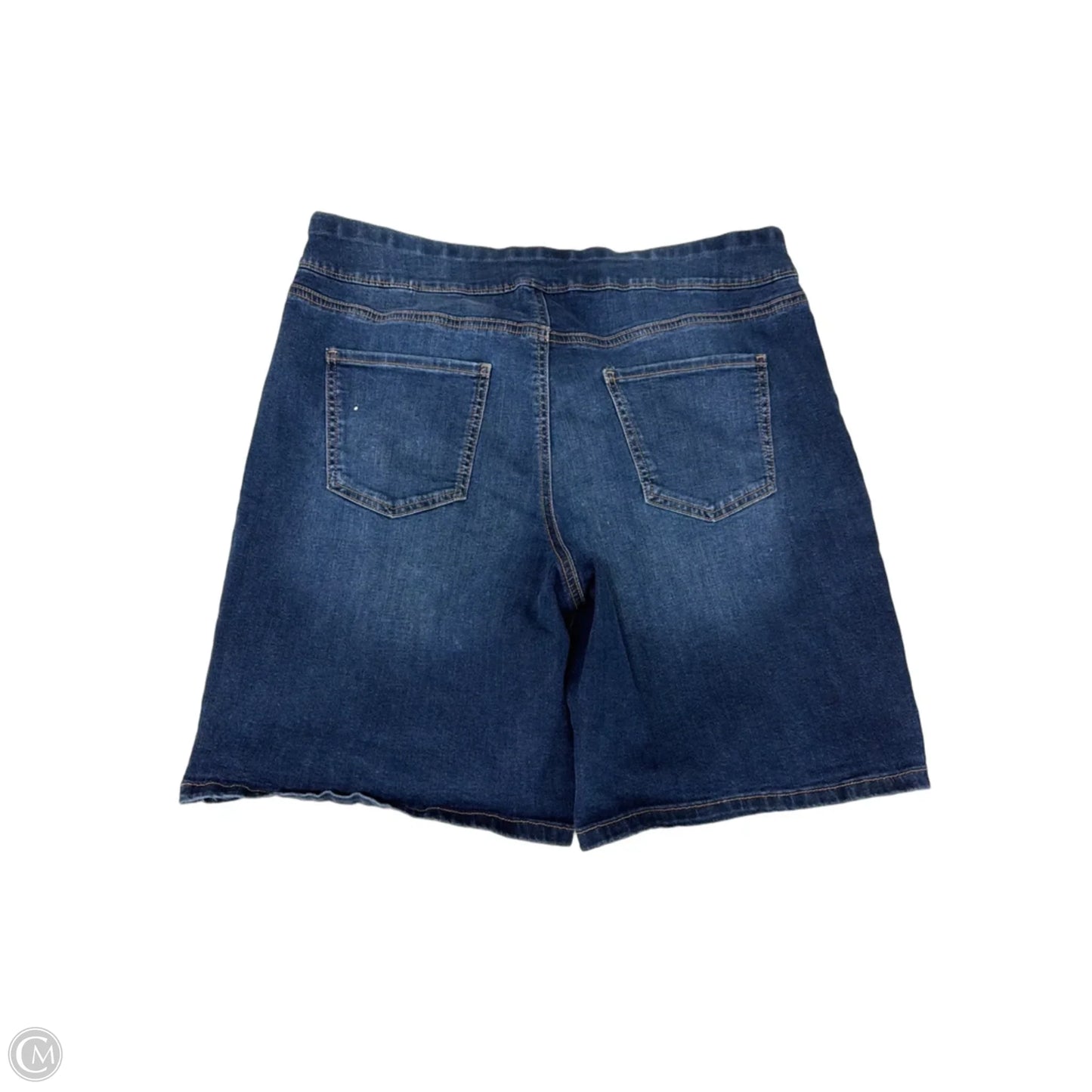 Shorts By Croft And Barrow In Blue Denim, Size: 18