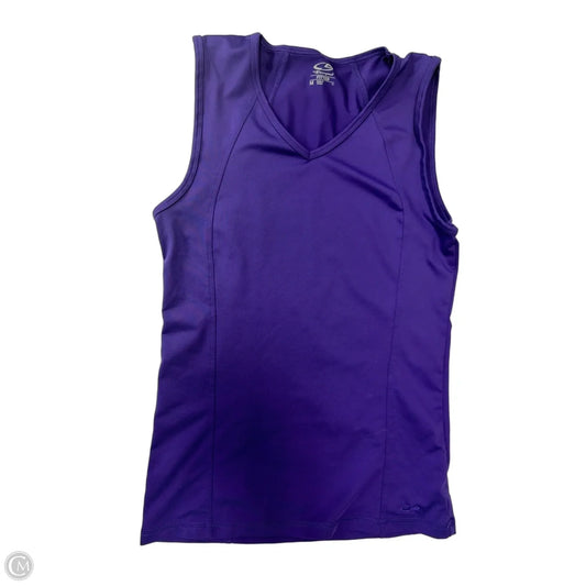 Athletic Tank Top By Champion In Purple, Size: M
