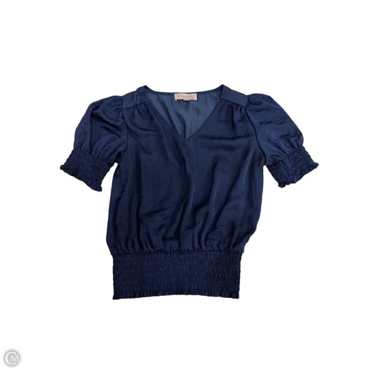 Top Short Sleeve By Philosophy In Navy, Size: Xs
