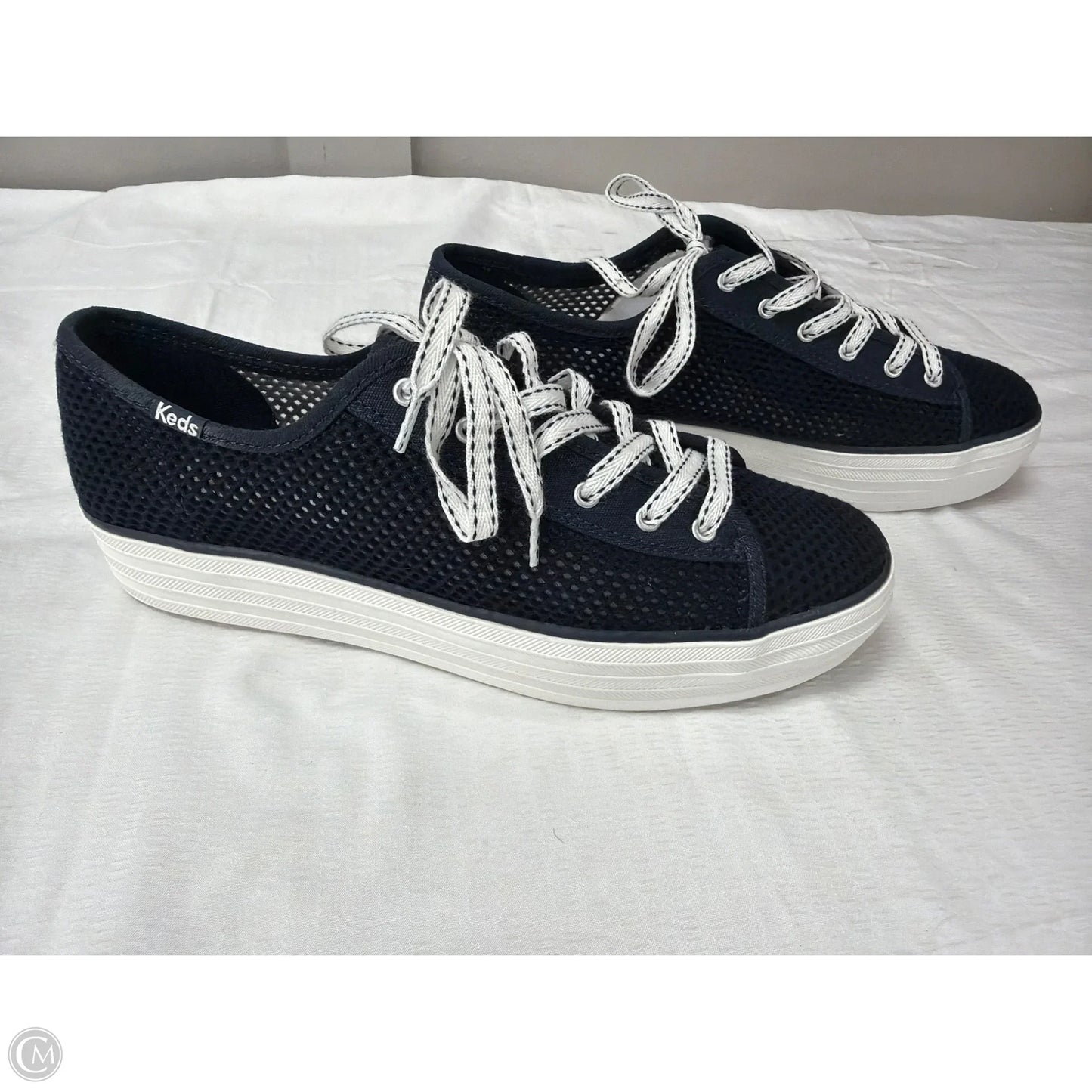 Shoes Flats By Keds In Navy, Size: 9