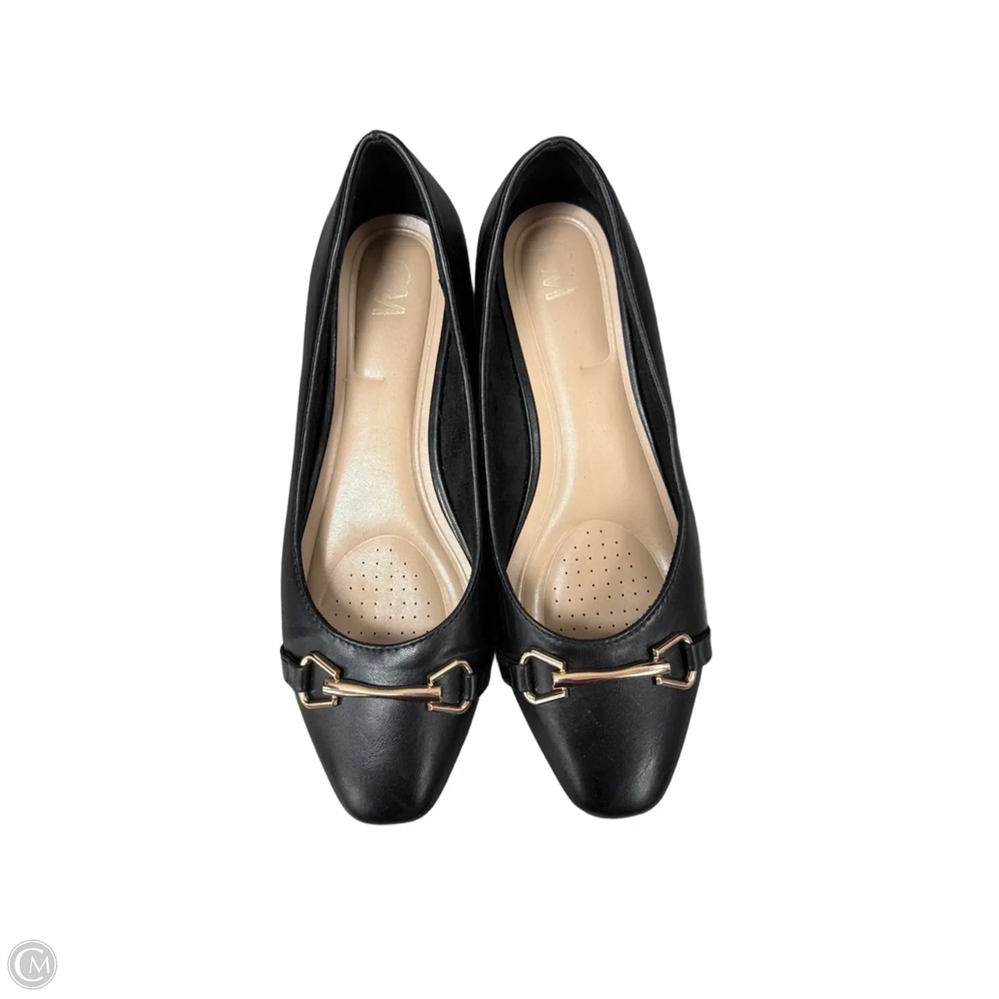Shoes Flats By Clothes Mentor In Black, Size: 9