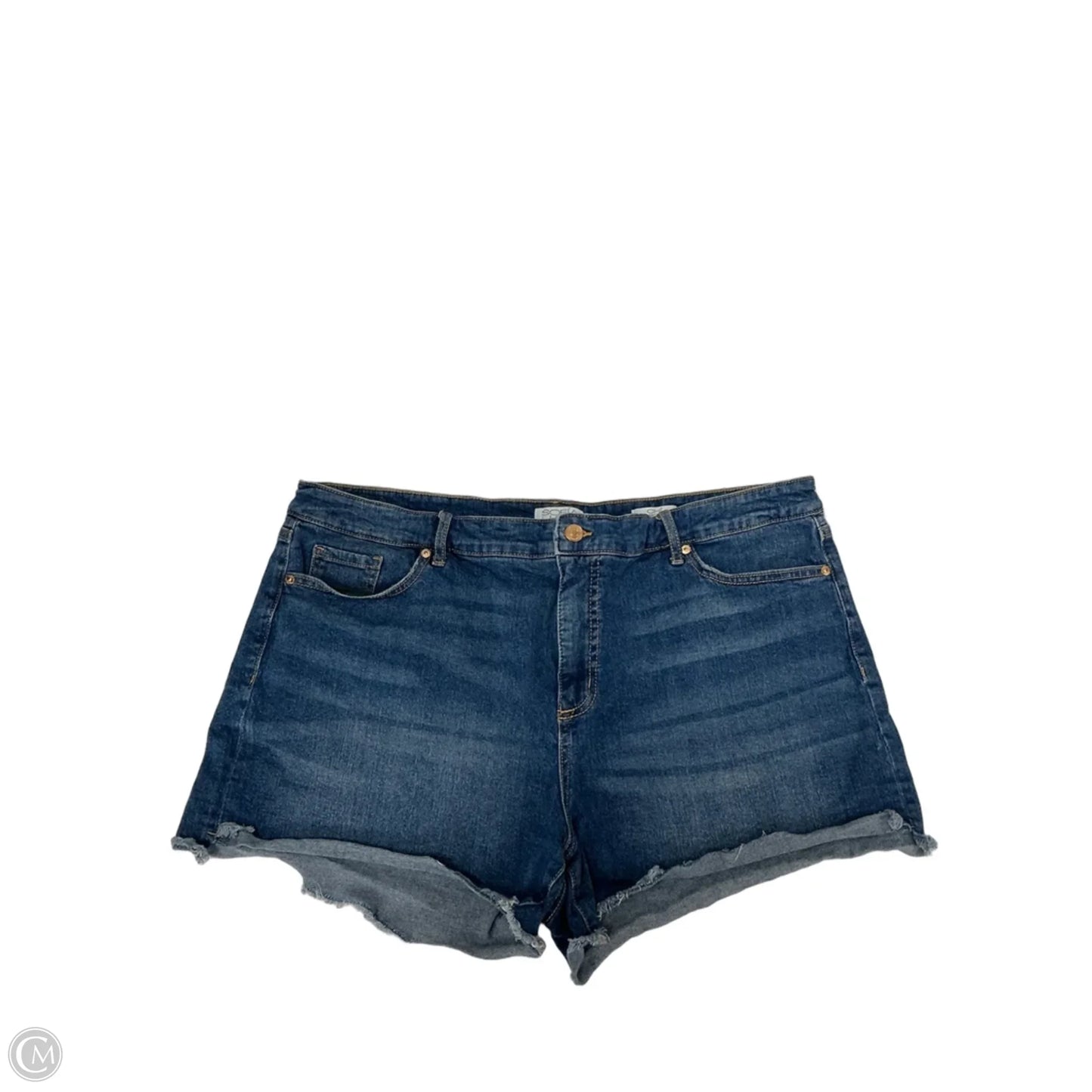 Shorts By Sofia By Sofia Vergara In Blue Denim, Size: 20