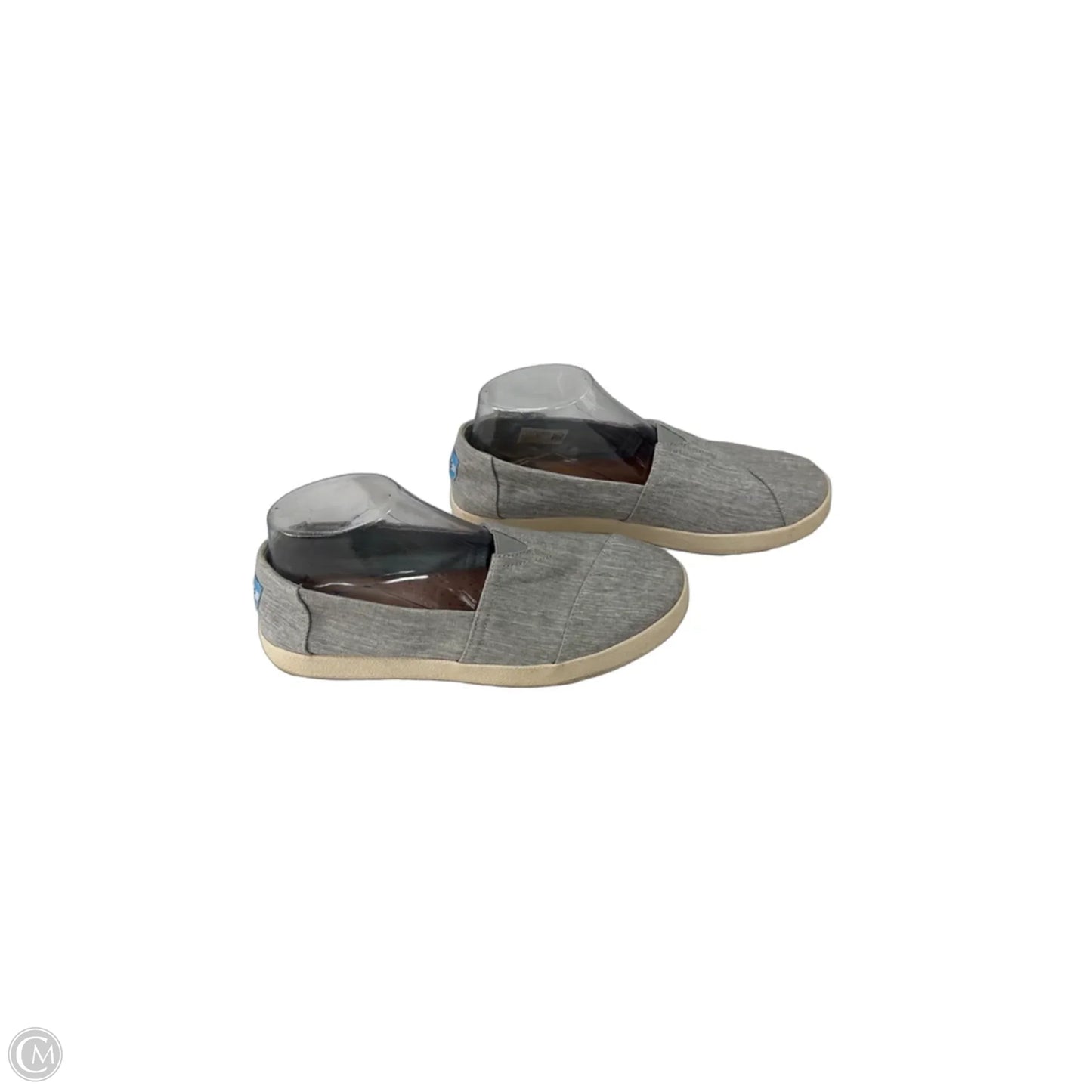 Shoes Flats By Toms In Grey, Size: 8