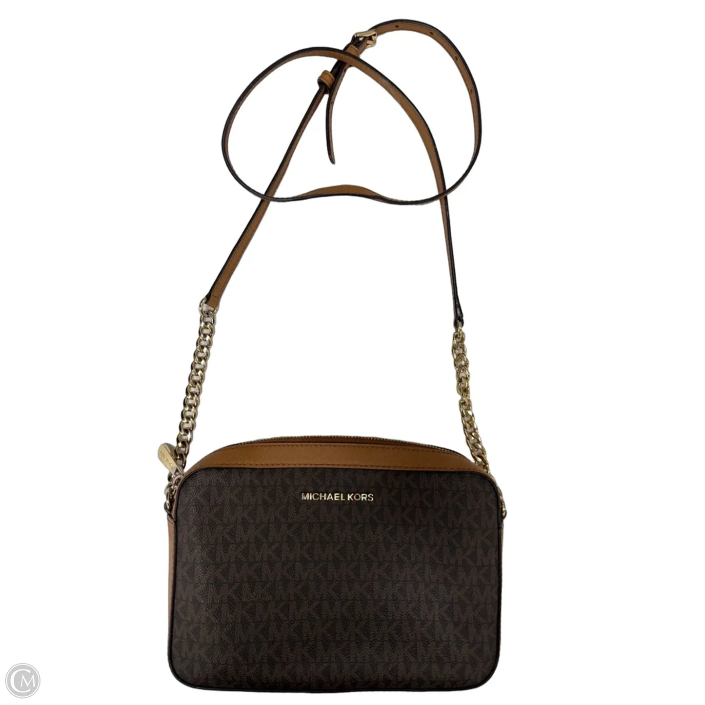 Crossbody Designer By Michael Kors, Size: Medium