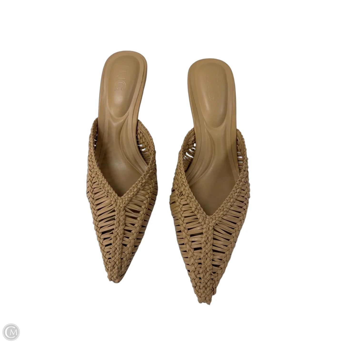 Shoes Heels Kitten By Inc In Brown, Size: 9