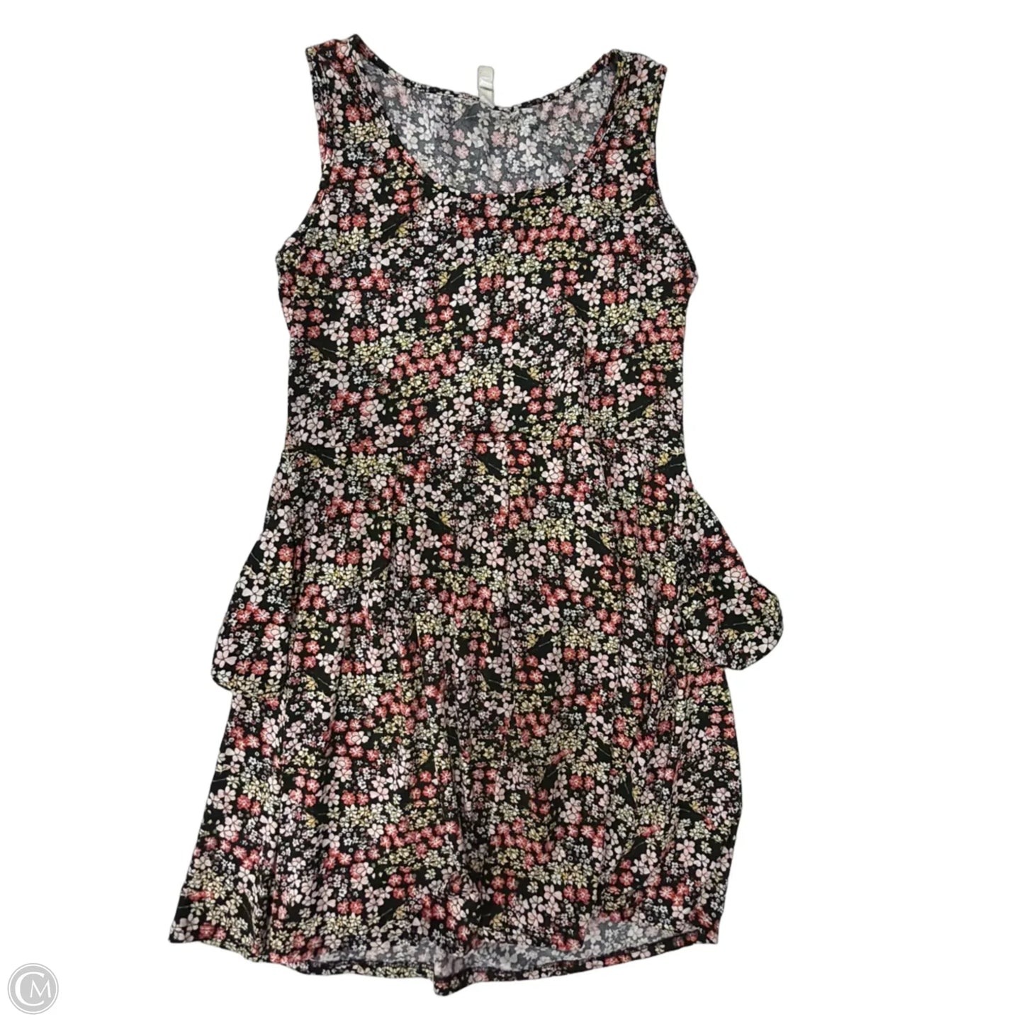 Dress Casual Short By Clothes Mentor In Floral Print, Size: Xl