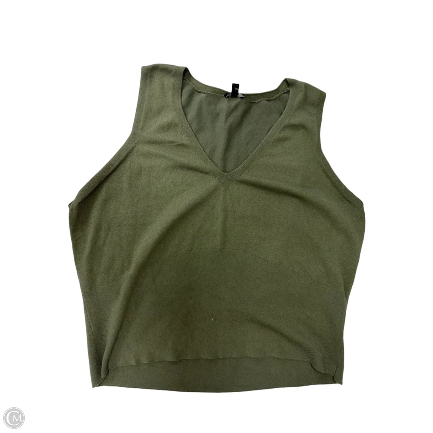 Tank Top By Express In Green, Size: Xl