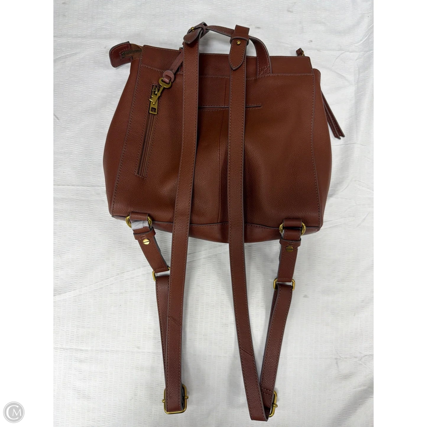 Backpack By Fossil, Size: Medium