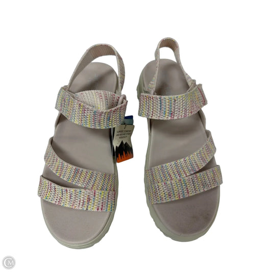 Sandals Flats By Skechers In Multi-colored, Size: 8