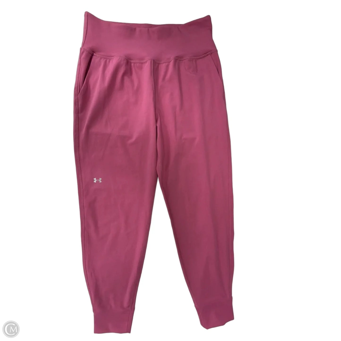 Athletic Pants By Under Armour In Pink, Size: L
