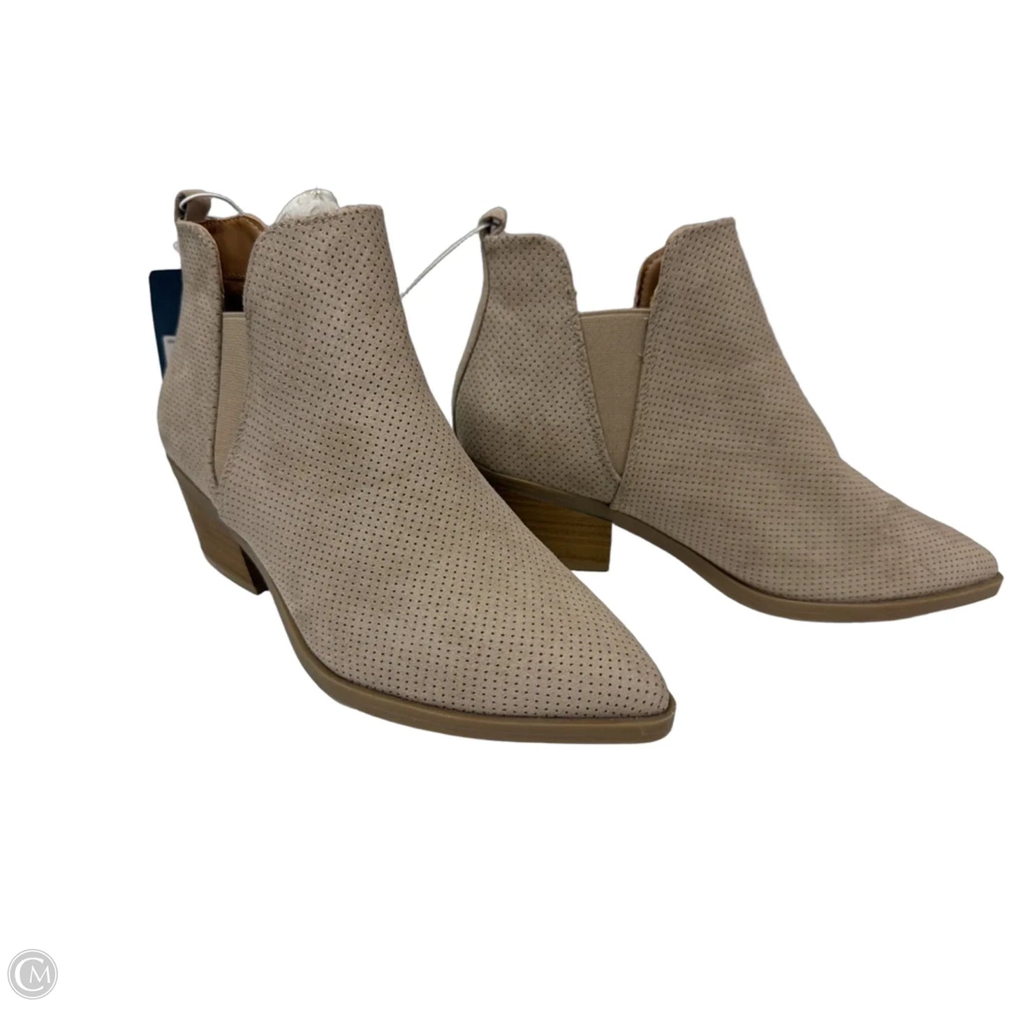 Boots Ankle Heels By Universal Thread In Brown, Size: 6.5