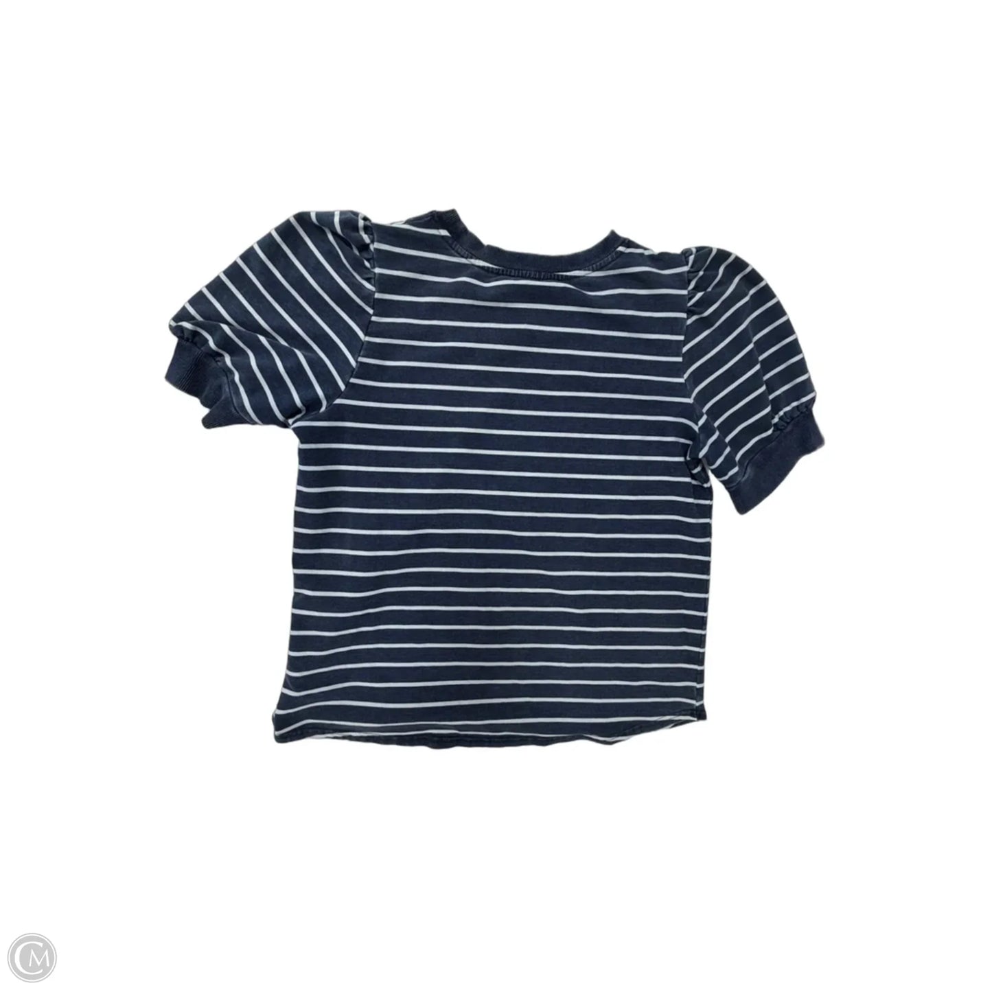 Top Short Sleeve By Jane And Delancey In Striped Pattern, Size: L