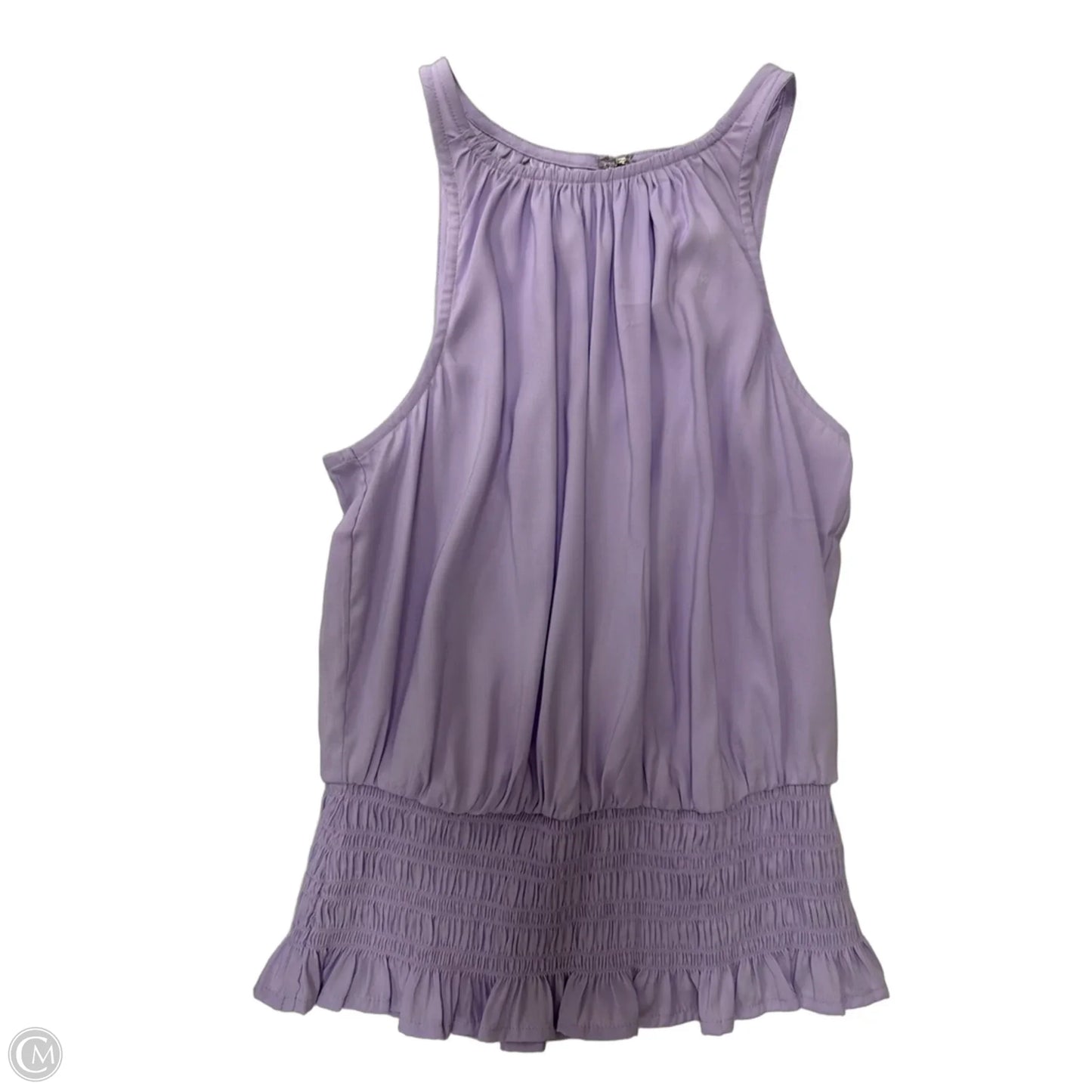 Top Sleeveless By Express In Purple, Size: Xxs