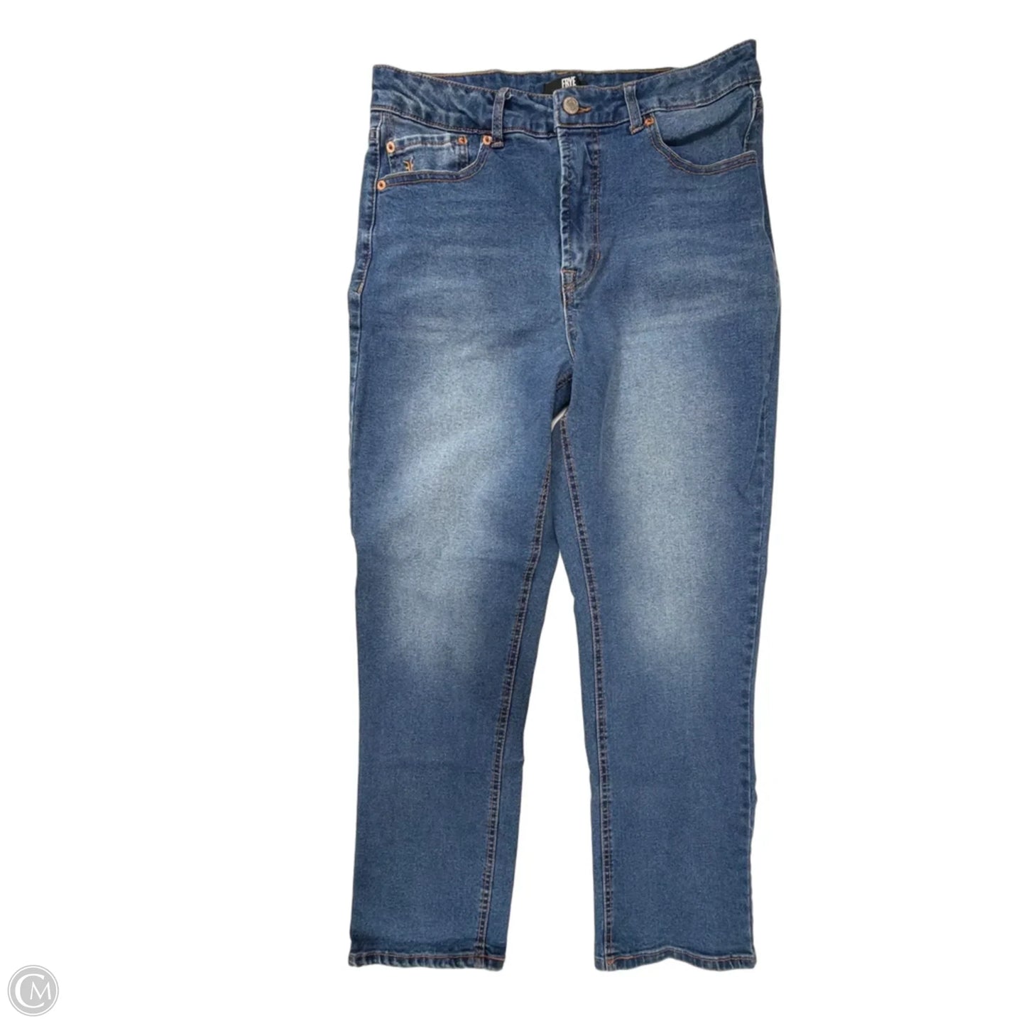 Jeans Designer By Frye In Blue Denim, Size: 8