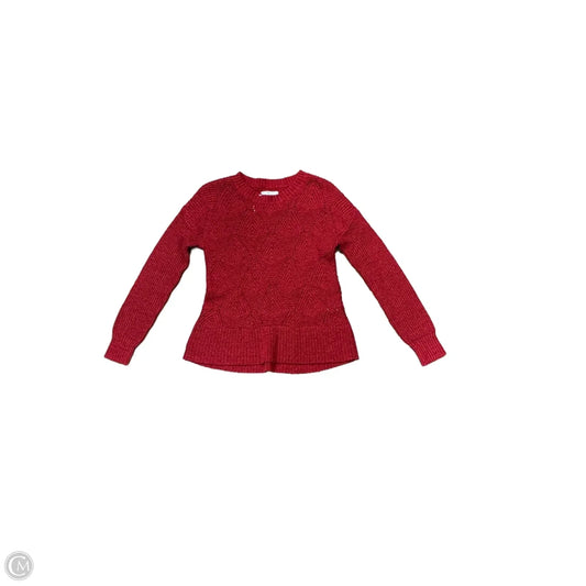 Sweater By Sonoma In Red, Size: S