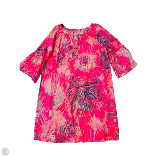 Dress Designer By Lilly Pulitzer In Pink, Size: L
