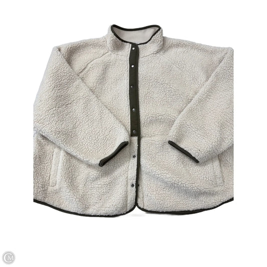 Jacket Other By Sonoma In Cream & Green, Size: 3x