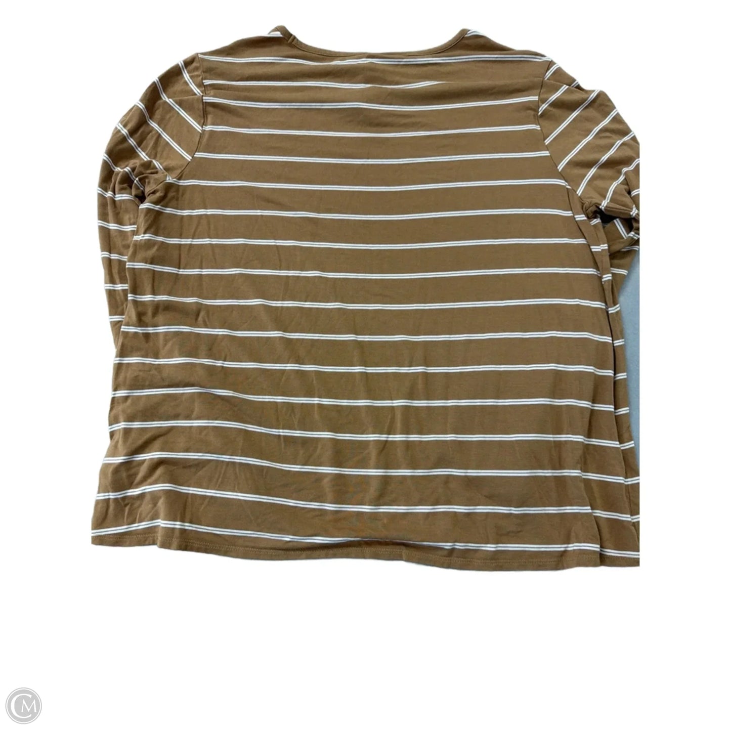 Top Long Sleeve By Old Navy In Striped Pattern, Size: L