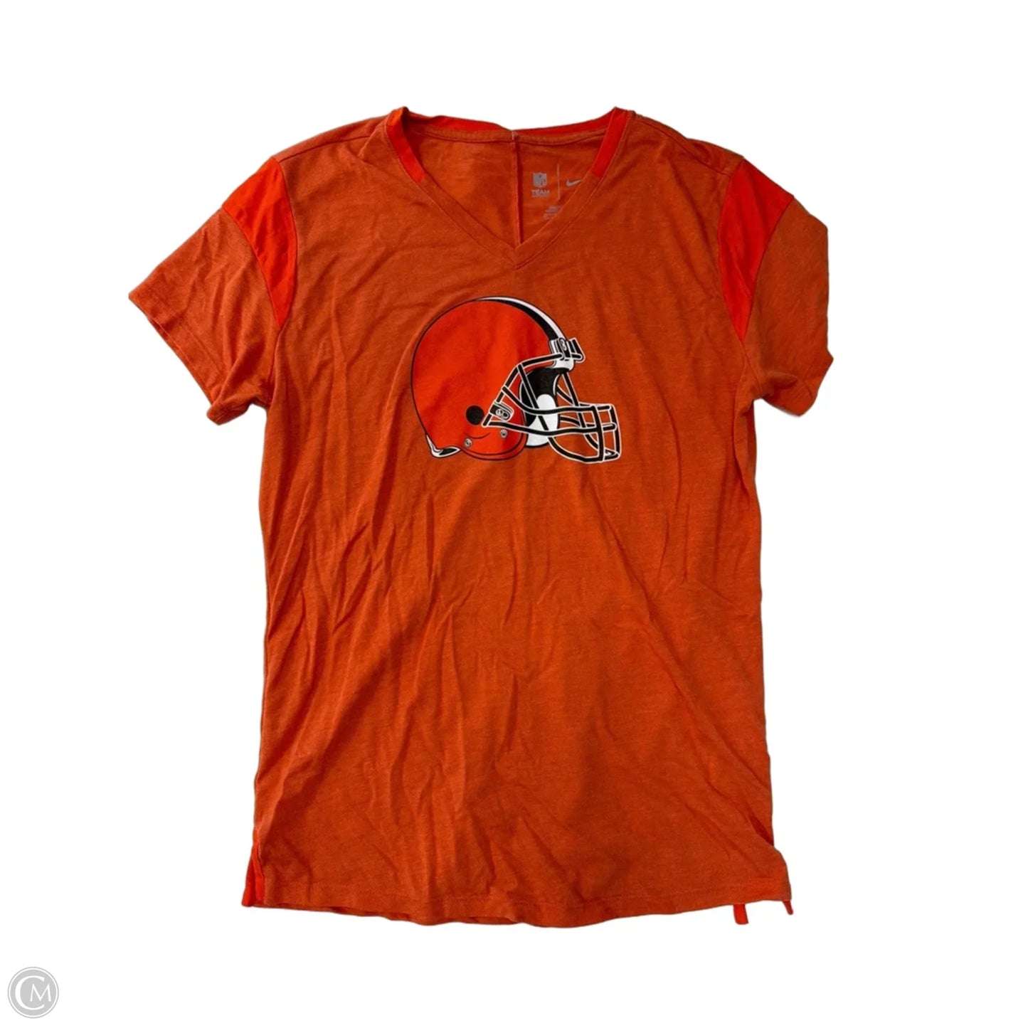 Top Short Sleeve By Nfl In Orange, Size: M