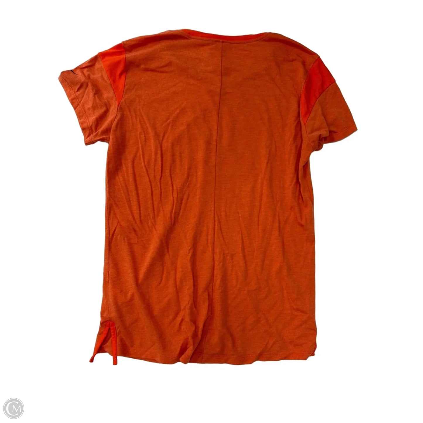 Top Short Sleeve By Nfl In Orange, Size: M