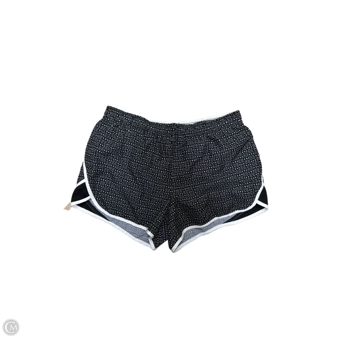 Athletic Shorts By Xersion In Black & White, Size: L