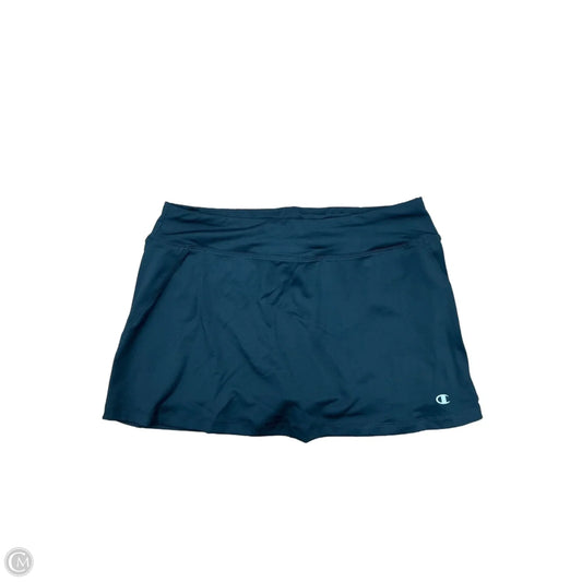 Athletic Skort By Champion In Black, Size: M