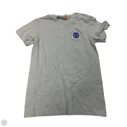 Top Short Sleeve By Simply Southern In Blue, Size: S